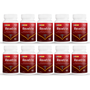 10 Pack Revetrin Total Body Renewal Anti-Aging Antioxidant Supplement-60 Capsules x10
