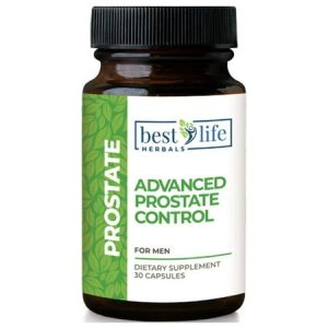 Advanced Prostate Control Supplement with Saw Palmetto for Men Experiencing Enlarged Prostate Frequent Urination Overactive Bladder - 6 Bottles