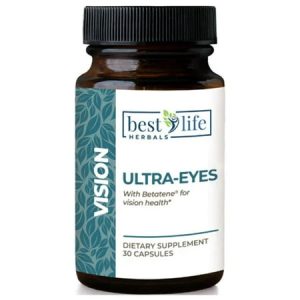 Best Life Ultra-Eyes Formula - Vegan Eye Health Supplements for Adult Vision Support - See The Difference - 4 Bottles