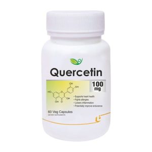 Biotrex Nutraceuticals Quercetin 100mg- 60 Veg Capsules nutritional supplement multivitamins vitamin capsules for men women and adults best health supplements