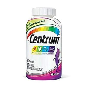 Centrum Multivitamin Multimineral Supplement For Women 200 Tablets