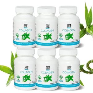 Dietary Supplement To Promote Healthy Hair Skin And Nails 290 Mg Bovine A D3 Zinc And Copper 120 - 6 Pack