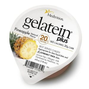 Gelatein® Plus Pineapple Oral Supplement 4 oz. Cup