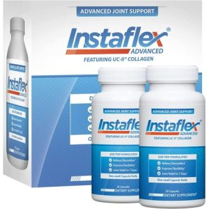 Instaflex Advanced Joint Support Nutritional Supplement Capsule with Doctor Formulated Joint Relief Supplement Featuring UC-II Collagen & 5 Other Joint Discomfort Fighting Ingredients 60 Ct