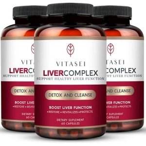 Liver Detox & Repair Liver Complex W/Milk Thistle Extract Garcinia Curcumin C3 Bioperine Support Dietary Supplement Detox Formula For Women & Men 60 Capsule (Pack Of 3)