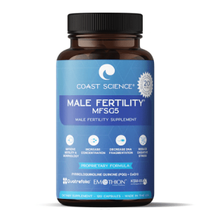 Male Fertility Supplement MFSg5 - 120 capsules (now with PQQ)