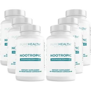 Nootropics Brain Support Supplement - Lions Mane Shiitake Chaga Reishi Mushroom Powder - Enhance Memory And Improve Cognitive Health With Bacopa Monnieri And Gingko Biloba Extract Capsules 360Ct