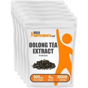 Oolong Tea Extract Powder - Oolong Tea Powder - Oolong Tea Supplement - Antioxidants Supplement - Polyphenols Supplement - Supplements (5 Kilograms - 11 Lbs)