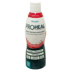 ProHeal Oral Protein Supplement Cherry Splash Flavor 30 oz. Bottle Ready to Use PRO1000 - Case of 6