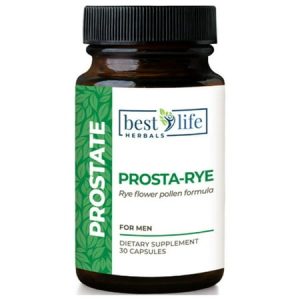 Prosta-Rye Natural Prostate Supplement for Men That are Experiencing Enlarged Prostate Frequent Urination Overactive Bladder - 6 Bottles 180 Capsules