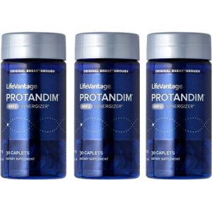 Protandim NRF2 Synergizer (3 Bottles) NRF2 Activator Antioxidant Nutritional Supplements NRF2 Activates Antioxidant To Fight Oxidative Stress Anti Aging Supplement Blend Of 5 Ingredients