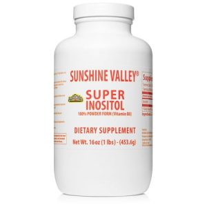 Sunshine Valley Super Inositol Supplement - Vitamin B8 Powder (16oz)